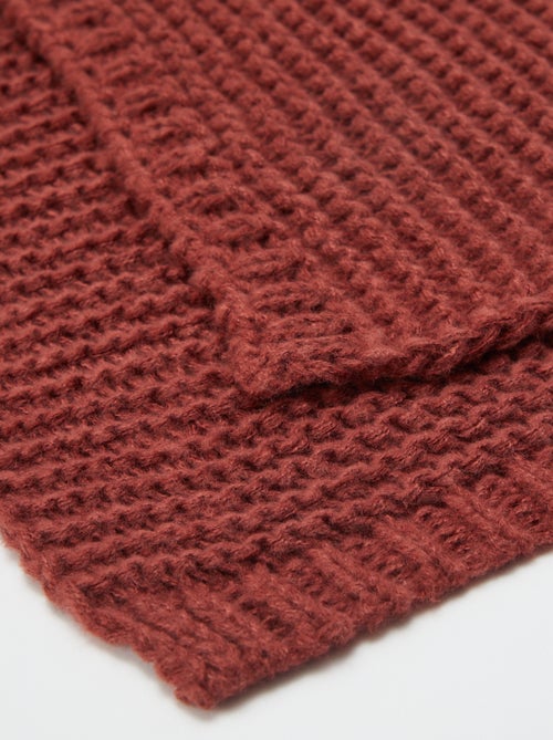 Cobertor grosso em malha - Kiabi Home - Kiabi