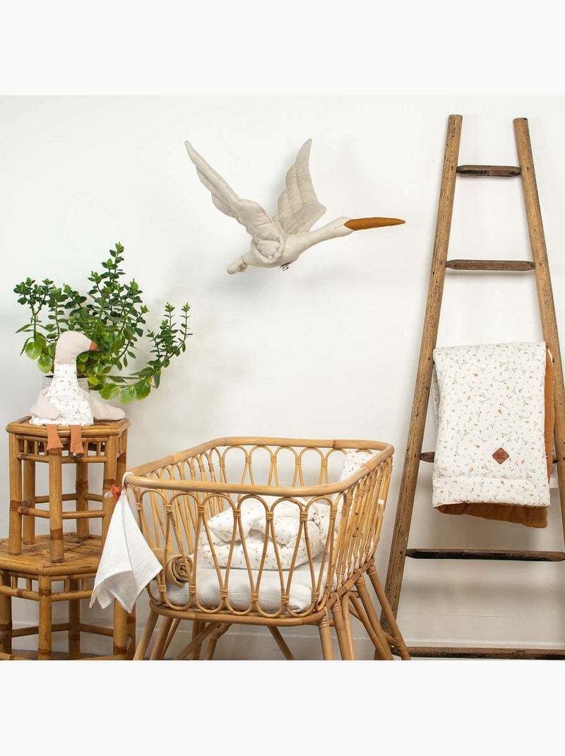 Cobertor infantil reversível em gaze de algodão | sevira kids Multicolorido - Kiabi