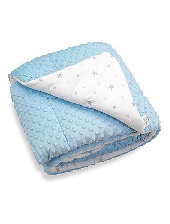 Cobertor infantil reversível em minky | sevira kids