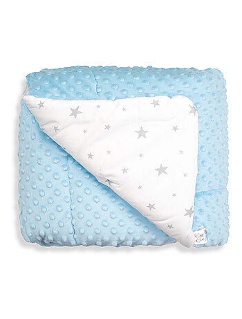 Cobertor infantil reversível em minky | sevira kids