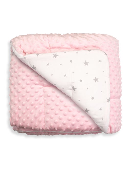 Cobertor infantil reversível em minky | sevira kids - Kiabi