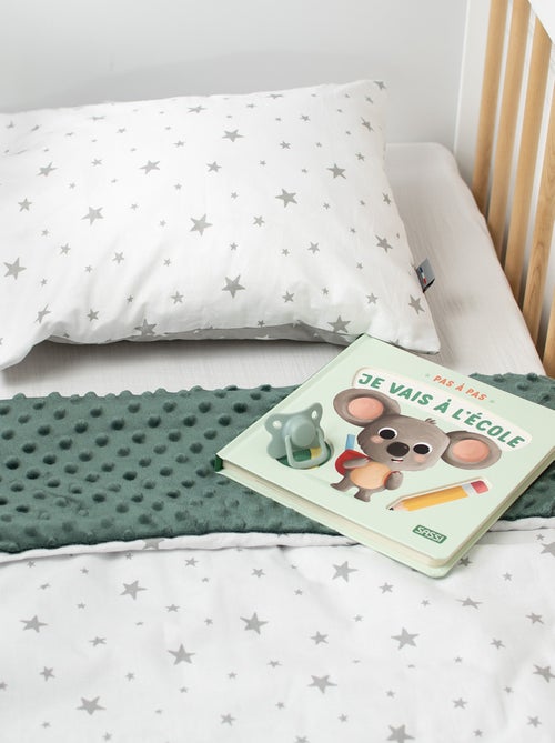 Cobertor infantil reversível em minky | sevira kids - Kiabi