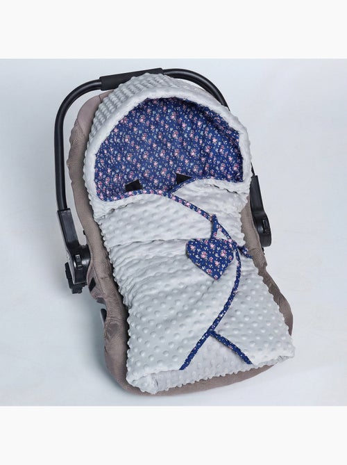 Cobertor para bebé tipo saco reversível em algodão | sevira kids - Kiabi