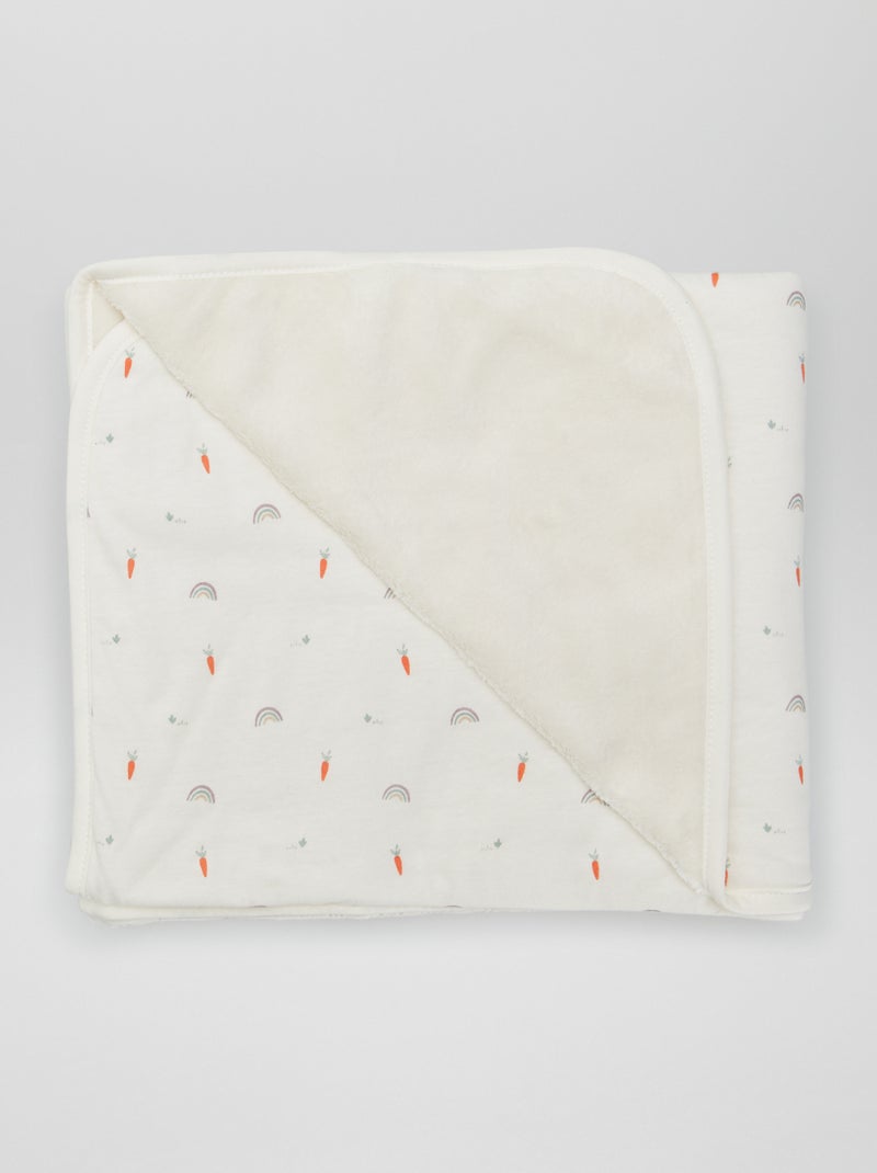 Cobertor polar BRANCO - Kiabi