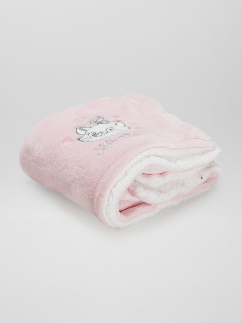 Cobertor polar e efeito lã de carneiro 'Disney' ROSA - Kiabi