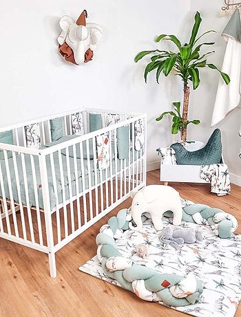 Cobertor reversível para bebê em veludo de algodão | sevira kids