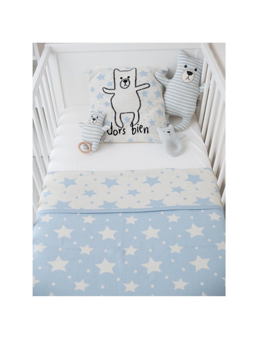 Cobertura de bebê reversível em algodão orgânico gots | sevira kids - Kiabi Cobertura de bebê reversível em algodão orgânico gots | sevira kids - Kiabi