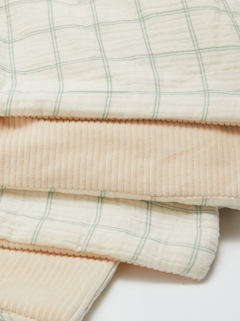 Cobertura reversível - Kiabi Home - VERDE - Casa - 28.00€ - Kiabi