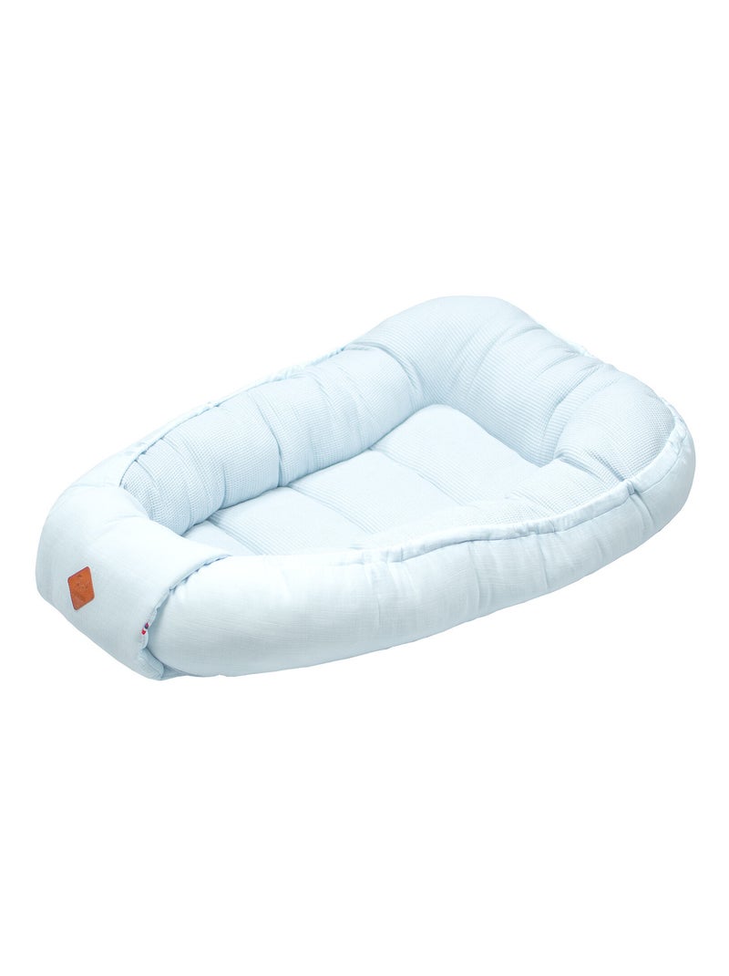 Cocoon para bebé redutor de berço em favo de mel | sevira kids Azul - Kiabi