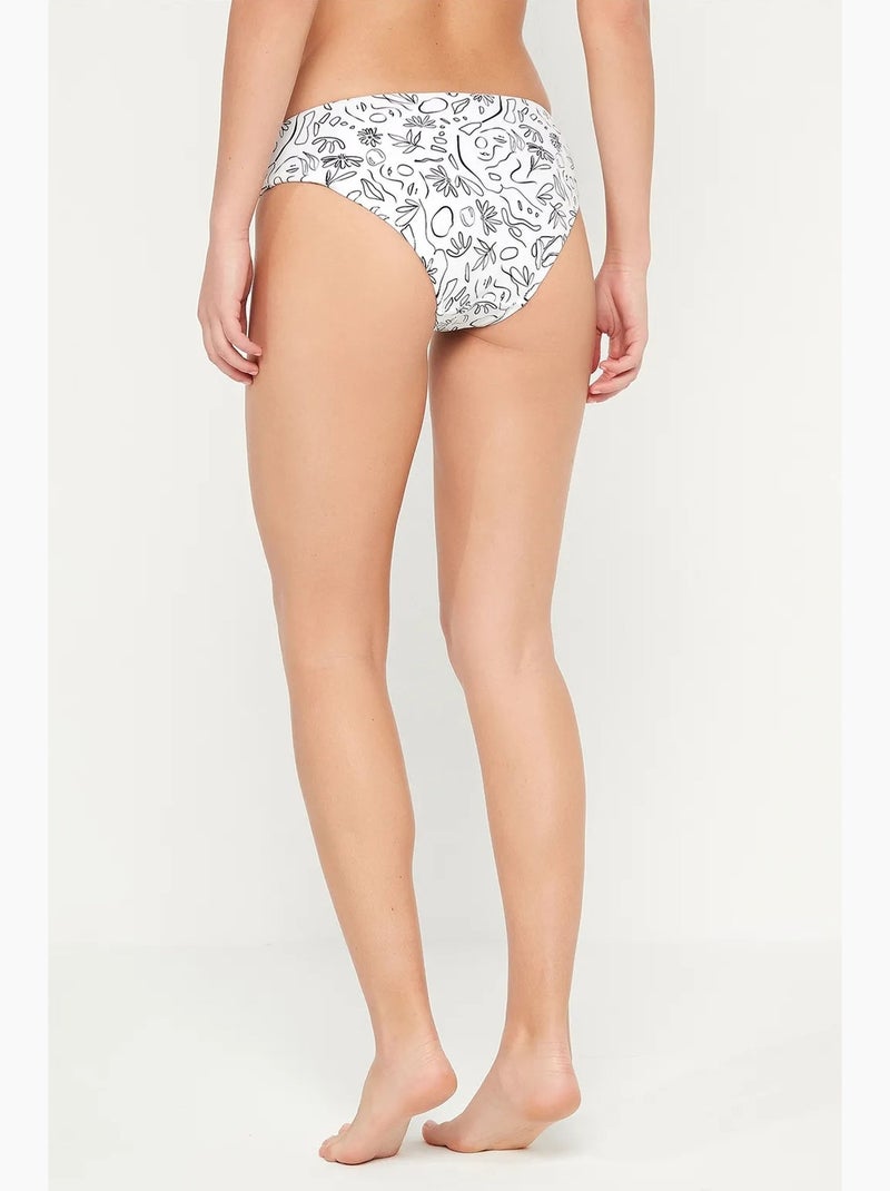 Çok face parte de baixo de biquíni hipster penti Branco - Kiabi