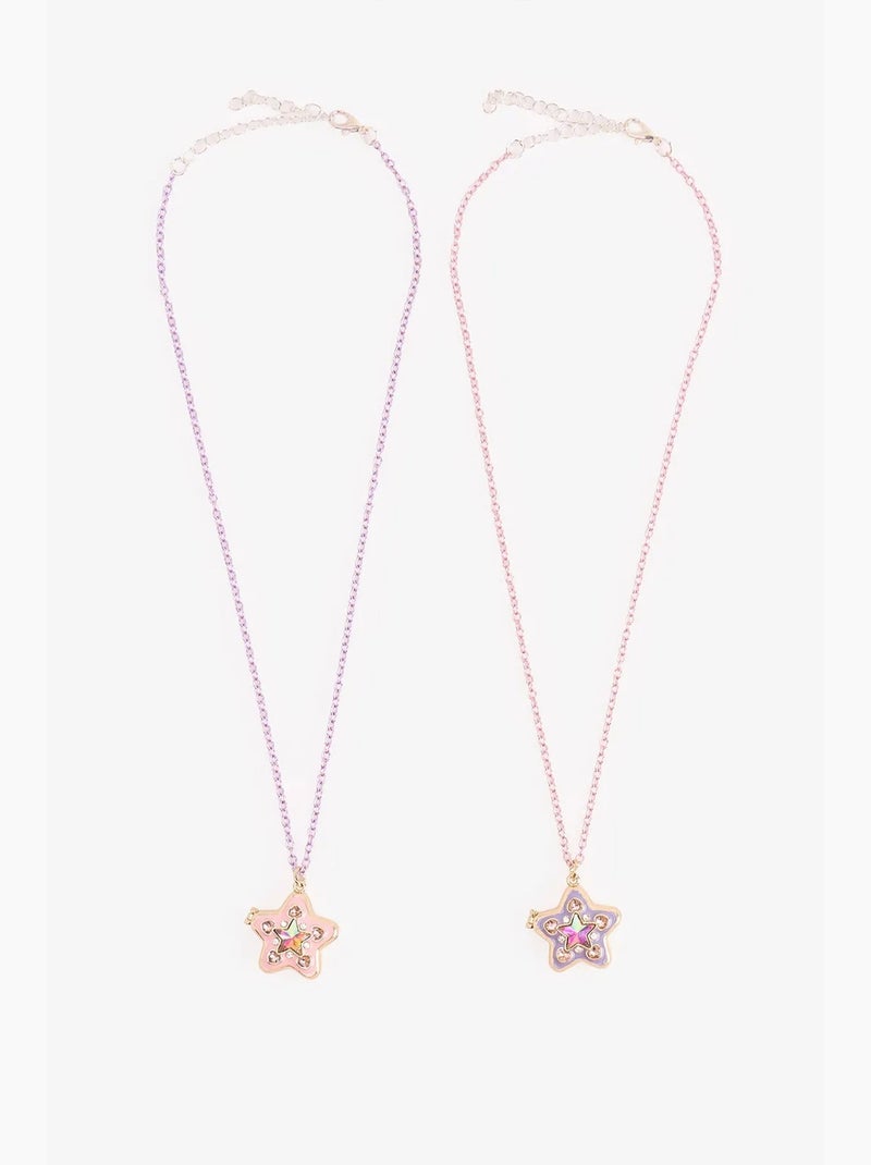 Colar bff menina penti Rosa - Kiabi