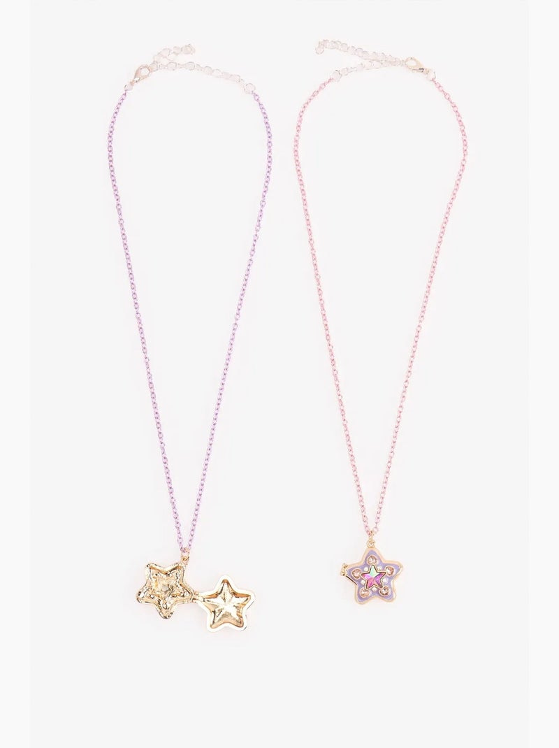 Colar bff menina penti Rosa - Kiabi