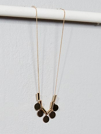 Colar com pendentes redondos - Kiabi