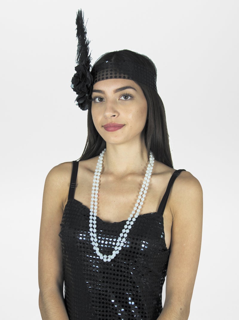 Colar com pérolas de fantasia - Fantasia Branco - Kiabi