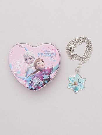 Colar numa caixa de metal 'Frozen' - Kiabi
