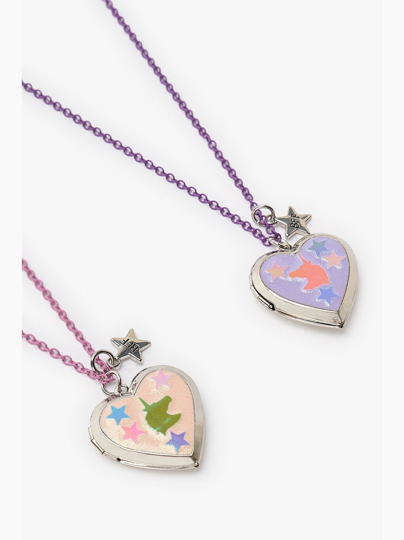 Colar unicorn bff para menina penti Rosa - Kiabi