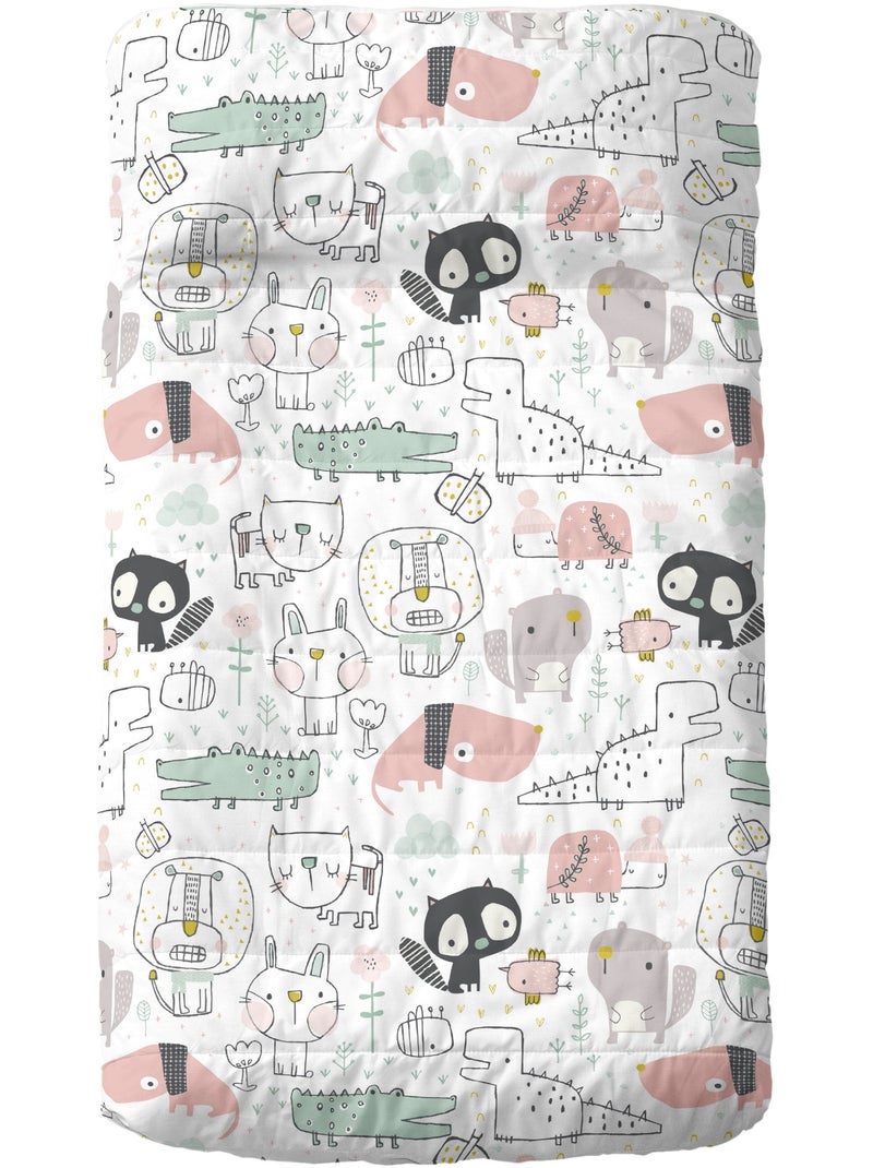 Colcha Best buddies "Happyfriday" Multicolorido - Kiabi