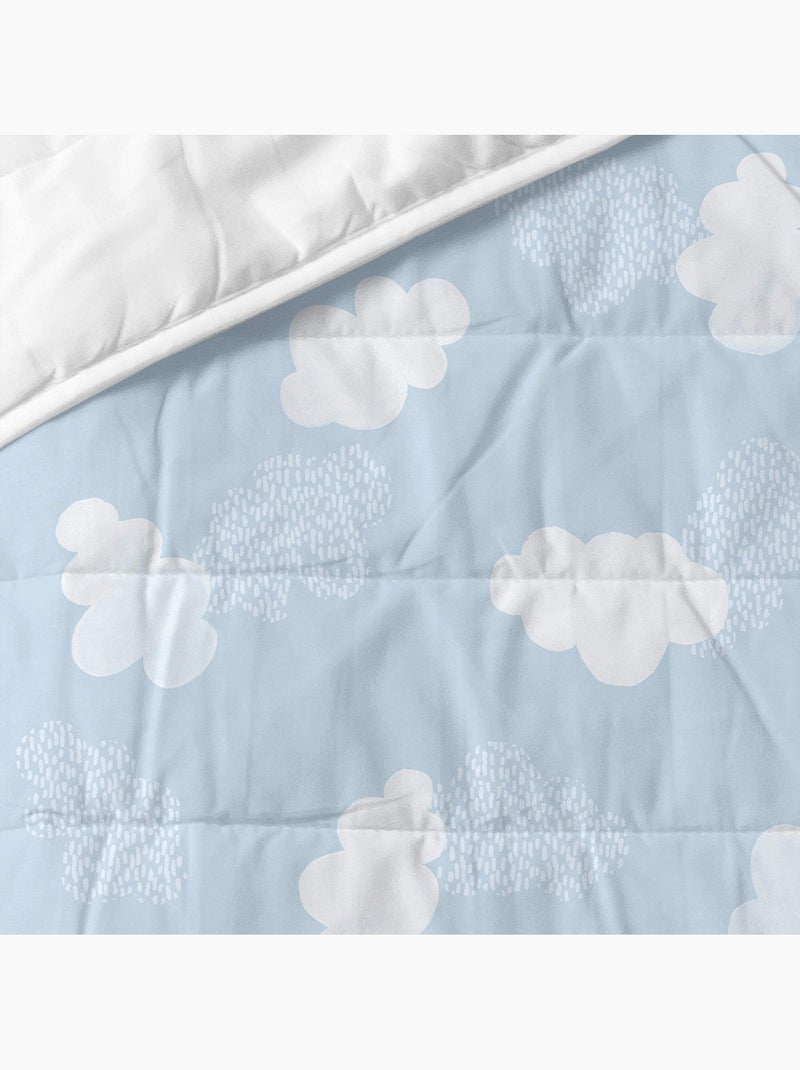 Colcha Clouds "Happyfriday" Azul - Kiabi
