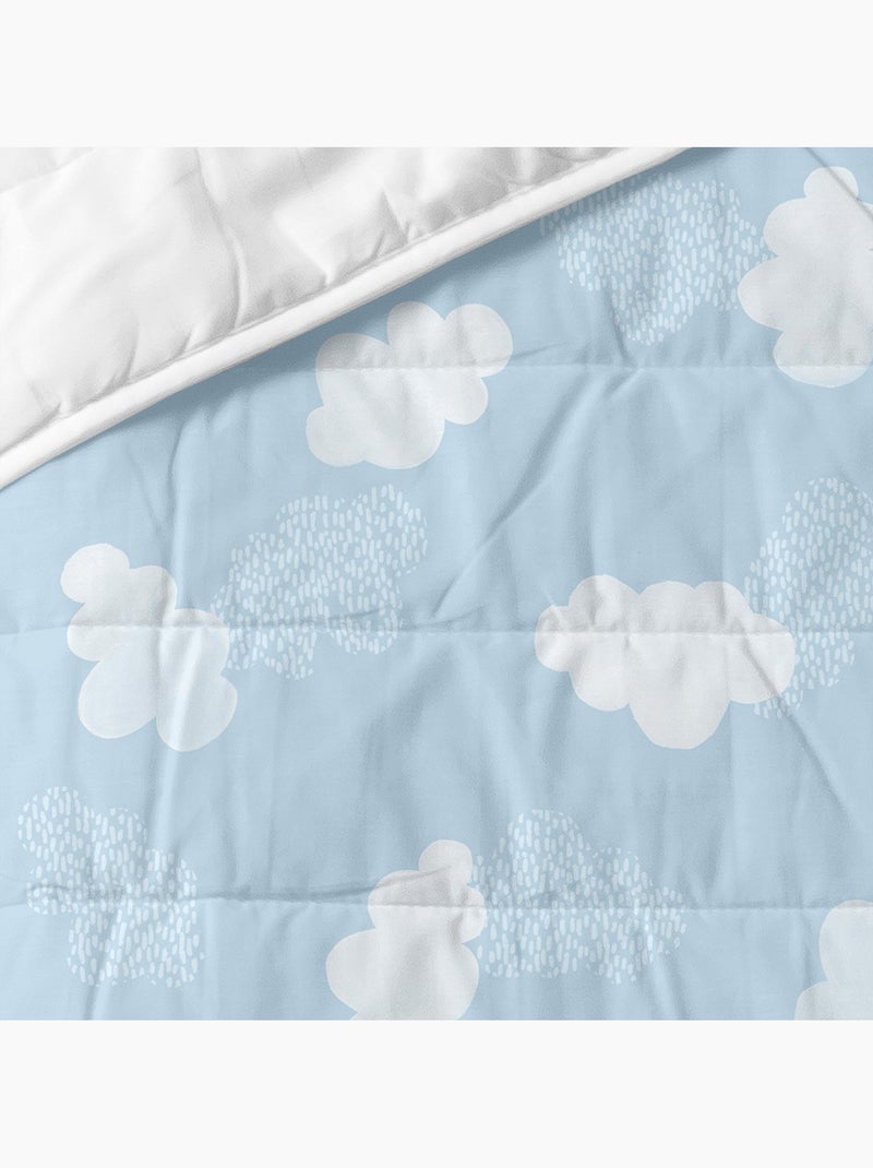 Colcha Clouds "Happyfriday" Azul - Kiabi