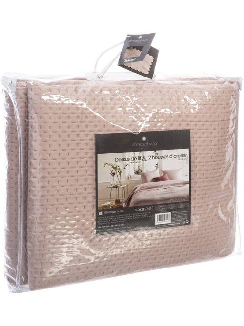 Colcha com 2 fronhas a condizer - Kiabi