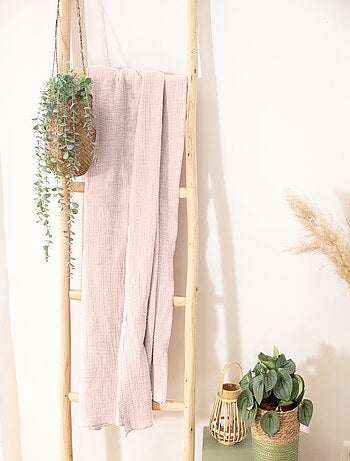 Colcha de solteiro em gaze de algodão 130x160