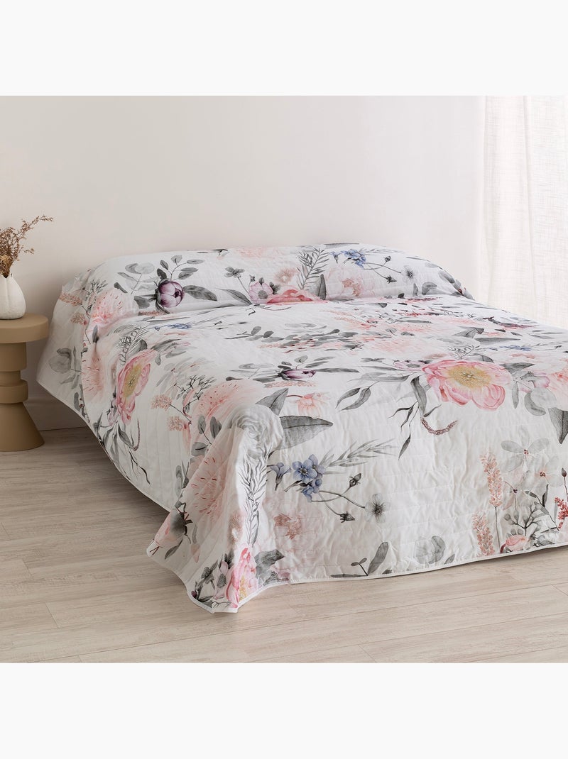 Colcha Delicate bouquet "Happyfriday" Multicolorido - Kiabi