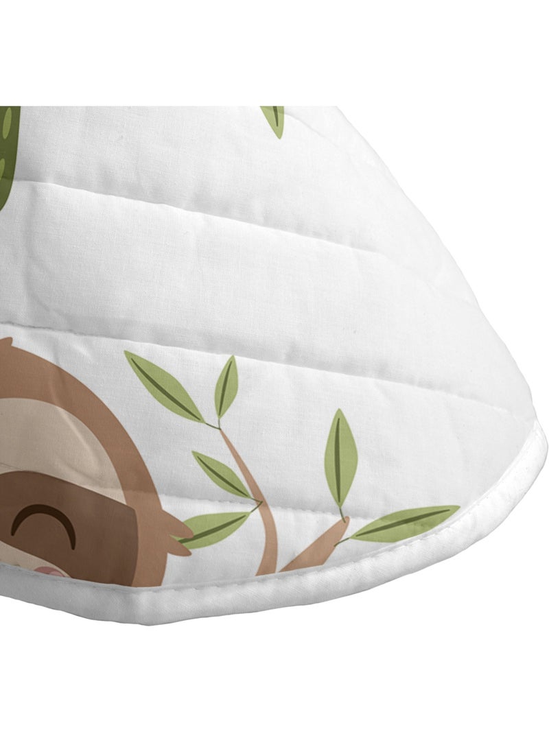 Colcha Happy sloth "Happyfriday" Multicolorido - Kiabi