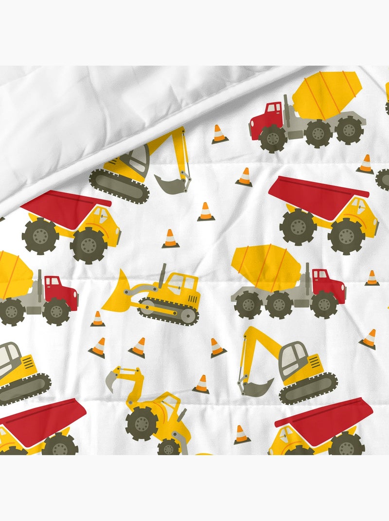 Colcha Machinery "Happyfriday" Multicolorido - Kiabi