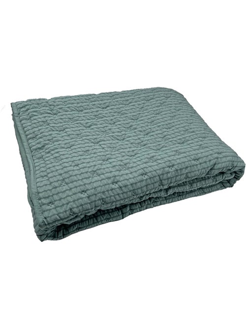 Colcha ou colcha de microfibra acolchoada - Kiabi
