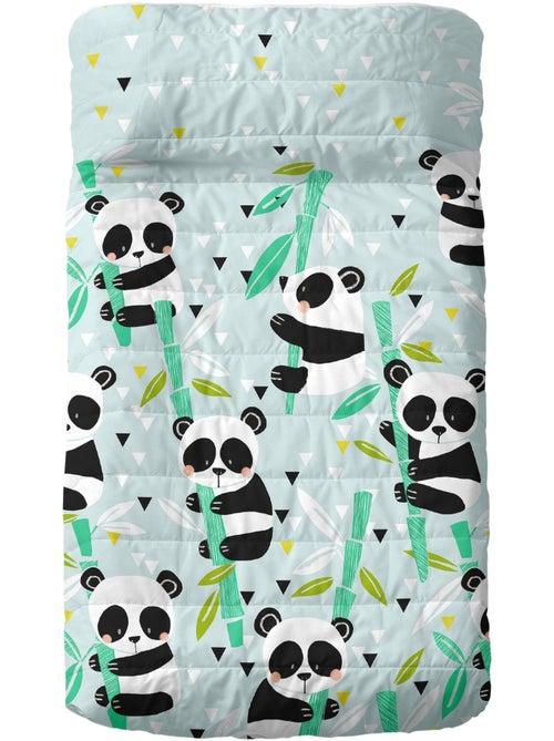 Colcha Panda garden blue "Happyfriday" - Kiabi