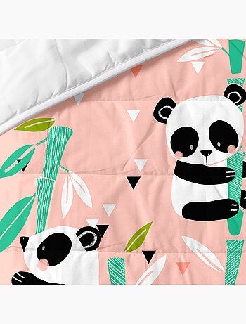 Colcha Panda garden "Happyfriday