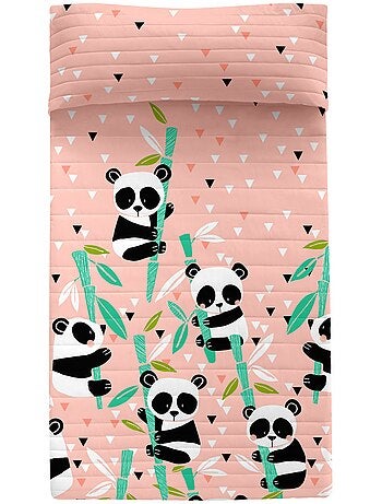 Colcha Panda garden "Happyfriday
