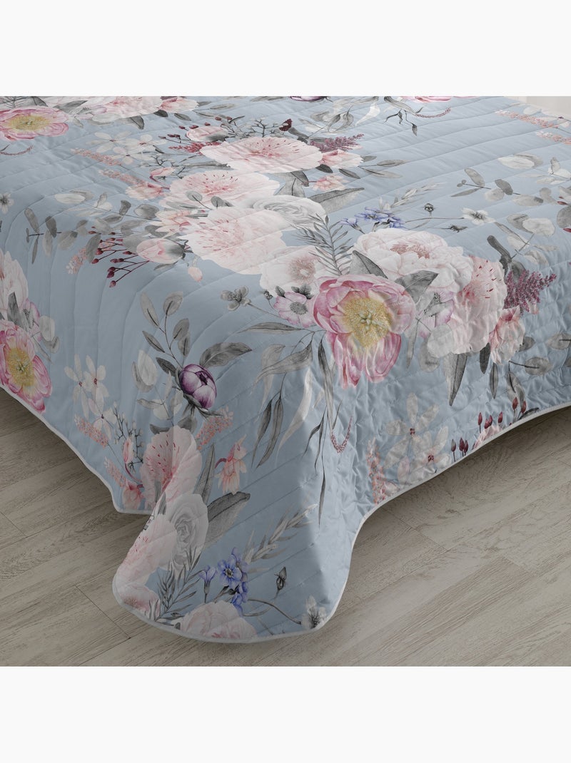 Colcha Soft bouquet "Happyfriday" Multicolorido - Kiabi