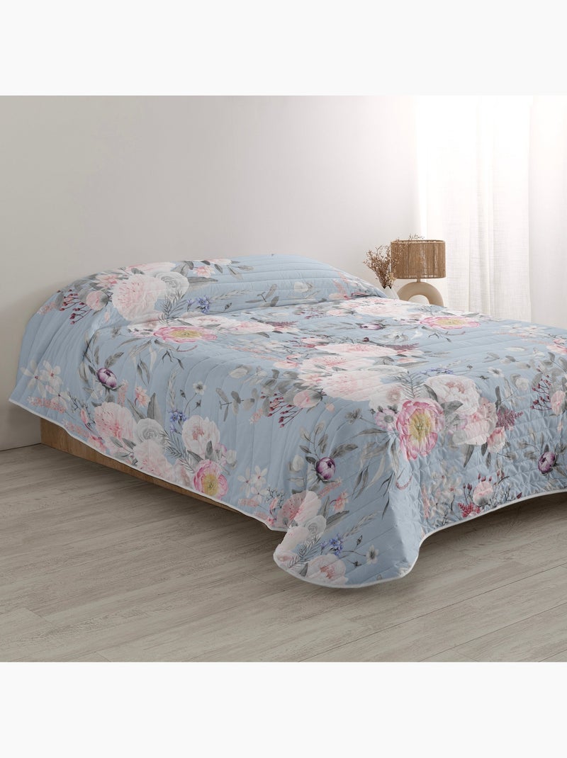 Colcha Soft bouquet "Happyfriday" Multicolorido - Kiabi