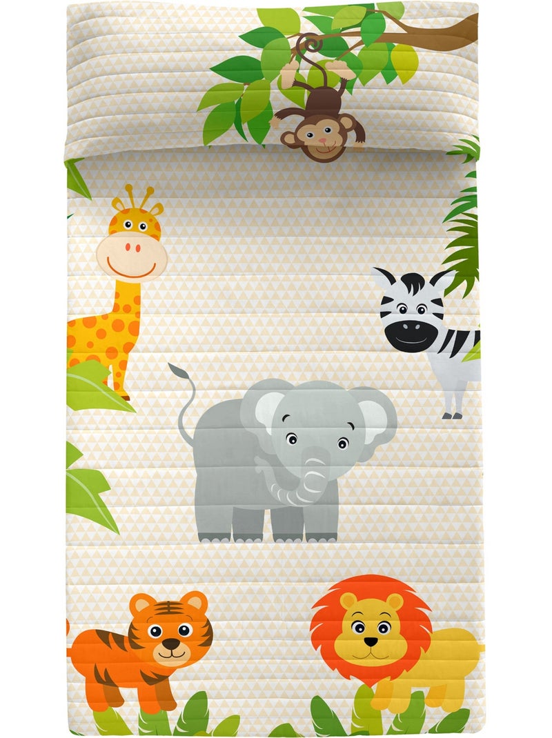 Colcha Wild "Happyfriday" Multicolorido - Kiabi