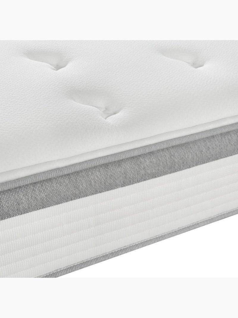 Colchão com molas ensacadas e 25 cm de espuma N/D - Kiabi