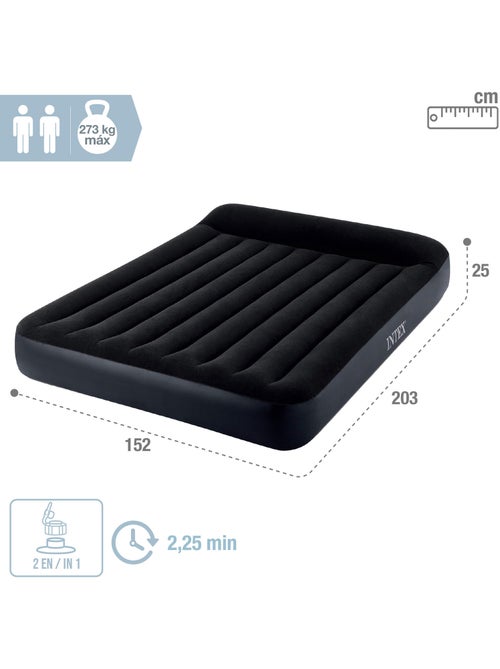 Colchão de ar duplo pillow rest com bomba intex - Kiabi
