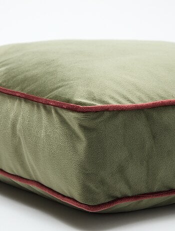 Colchão de chão em veludo