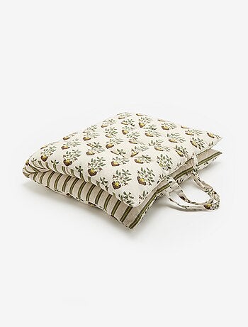 Colchão de chão estampado