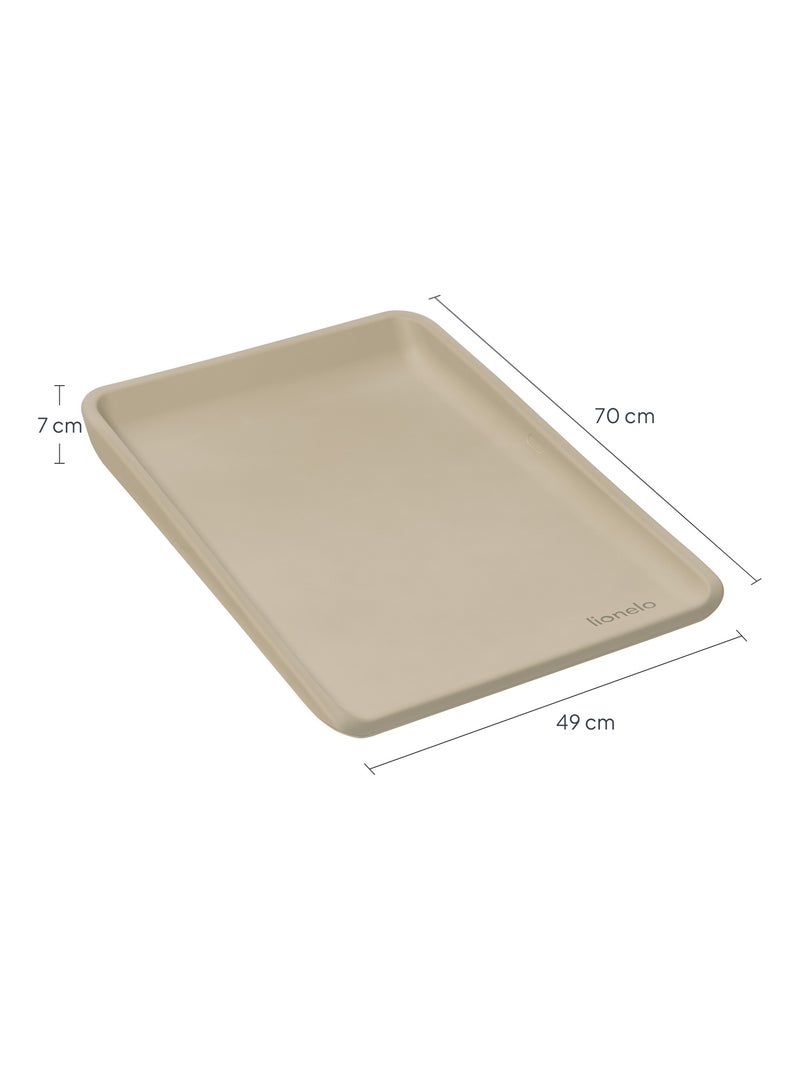 Colchão de muda em espuma LIONELO Megs - 70x50 cm - Impermeável Bege - Kiabi