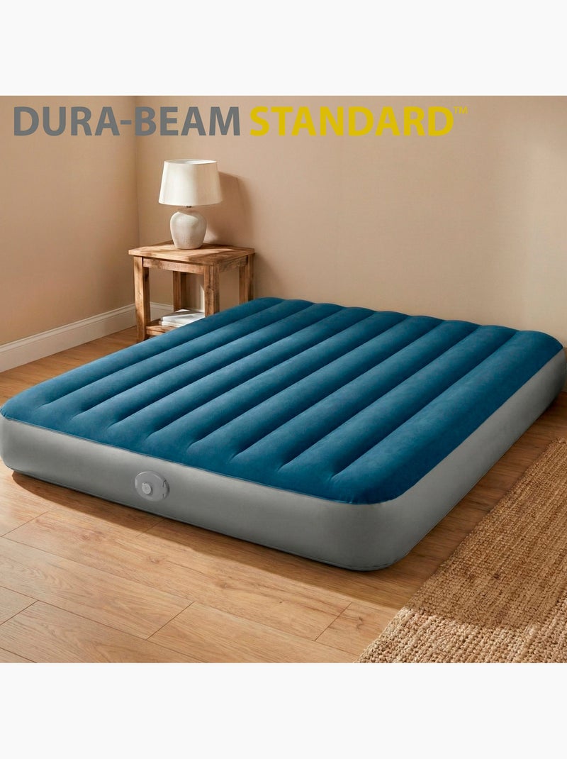 Colchão inflável de casal intex standard prestige single-high queen 152x203x25 cm Azul - Kiabi