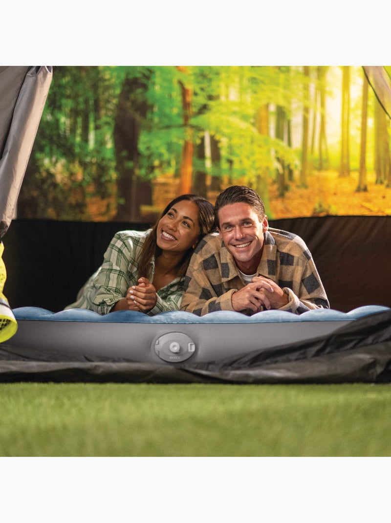 Colchão inflável de casal intex standard prestige single-high queen 152x203x25 cm Azul - Kiabi