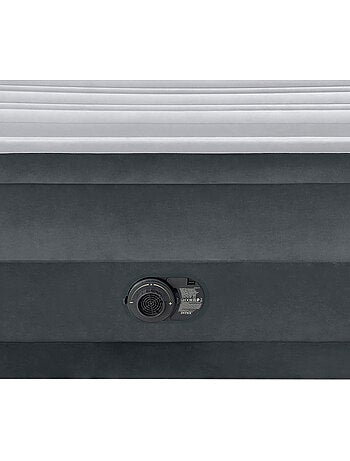 Colchão inflável duplo intex tamanho l dura-beam deluxe comfort-plush high-rise