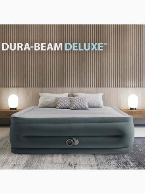 Colchão inflável duplo intex tamanho l dura-beam deluxe comfort-plush high-rise - Kiabi