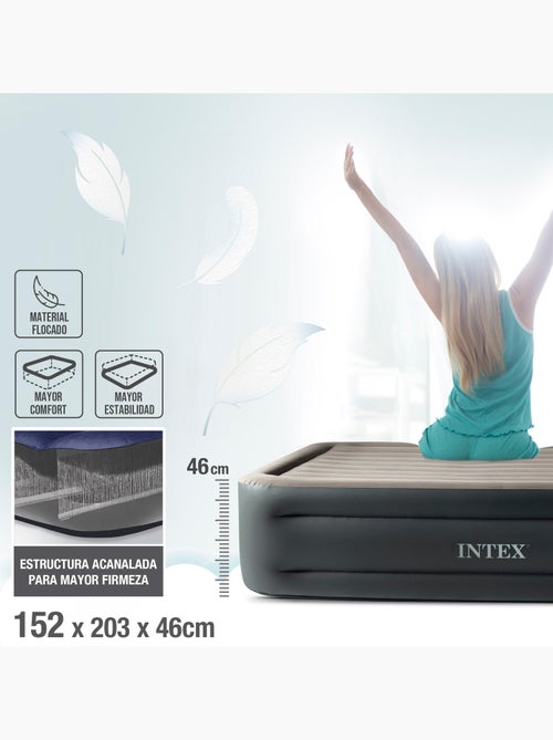 Colchão inflável duplo intex tamanho l dura-beam essential rest - Kiabi