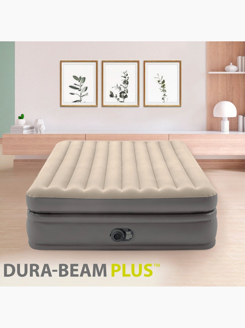 Colchão inflável duplo intex tamanho l dura-beam prime comfort elevated Cinza - Kiabi