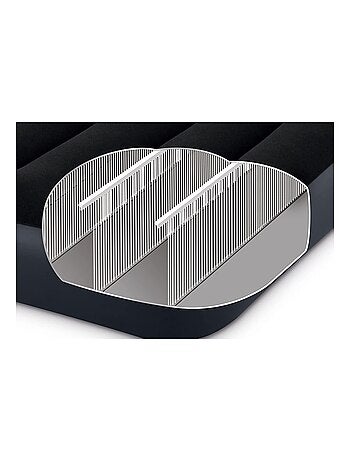 Colchão inflável duplo intex tamanho m dura-beam standard pillow rest classic