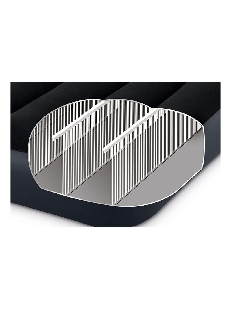 Colchão inflável duplo intex tamanho m dura-beam standard pillow rest classic Preto - Kiabi