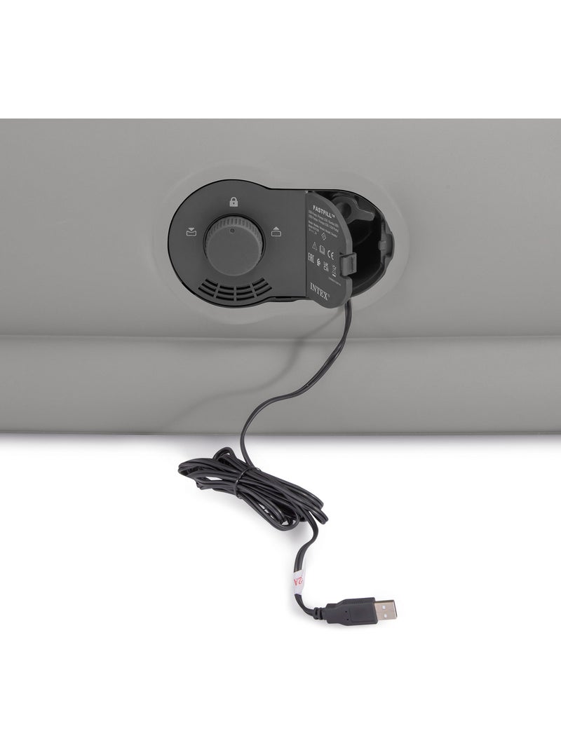 Colchão inflável duplo tamanho m plus mid-rise comfort intex Cinza - Kiabi