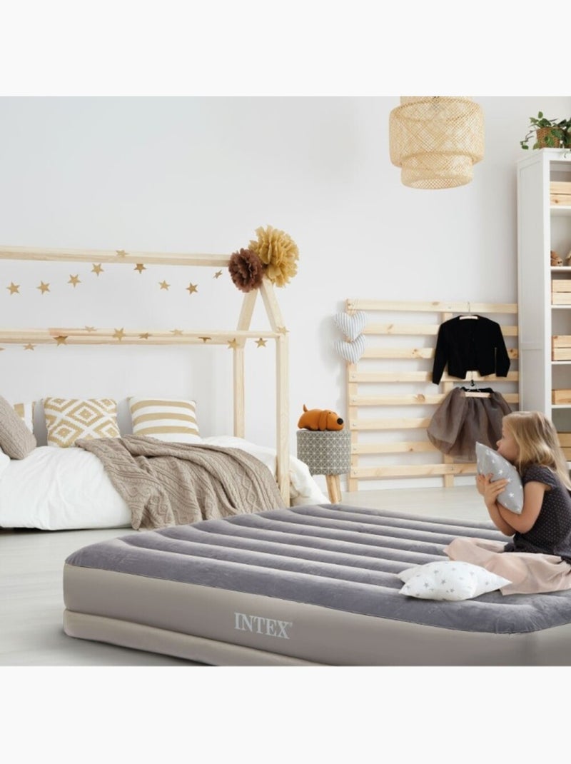 Colchão inflável individual dura-beam® modelo prestige intex Cinza - Kiabi